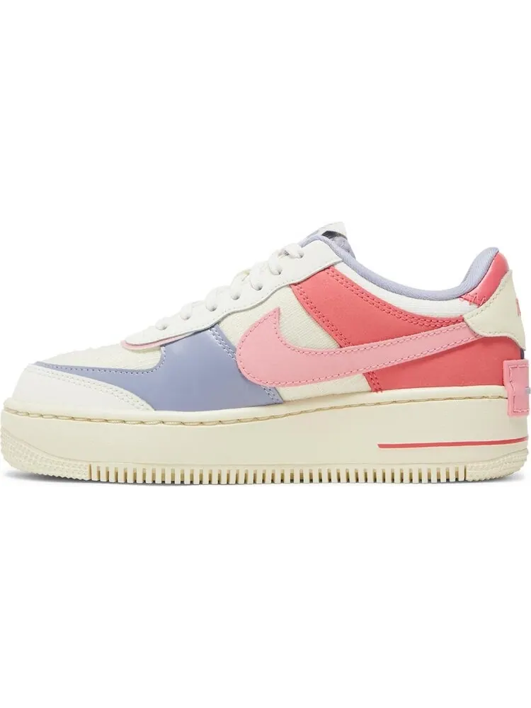 Кроссовки Wmns Air Force 1 Shadow 'Sail Sea Coral' — изображение 3 из 4, бежевый