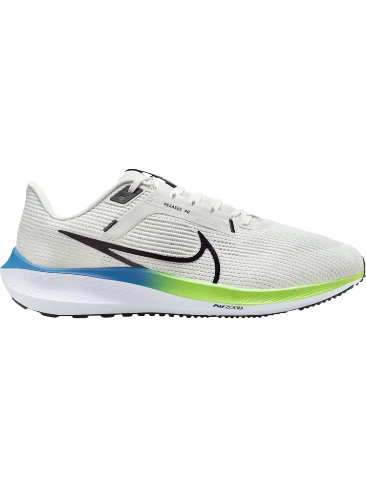 Кроссовки Air Zoom Pegasus 40 Extra Wide 'Platinum Tint Green Strike' — изображение 1 из 1, белый