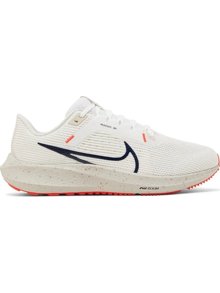 Кроссовки Air Zoom Pegasus 40 Wide 'White Obsidian' — изображение 1 из 4, белый