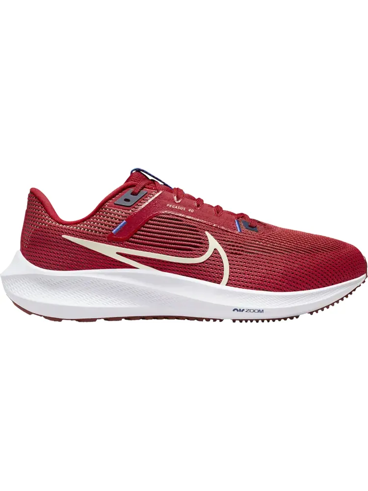 Кроссовки Air Zoom Pegasus 40 Extra Wide 'University Red' — изображение 1 из 1, красный