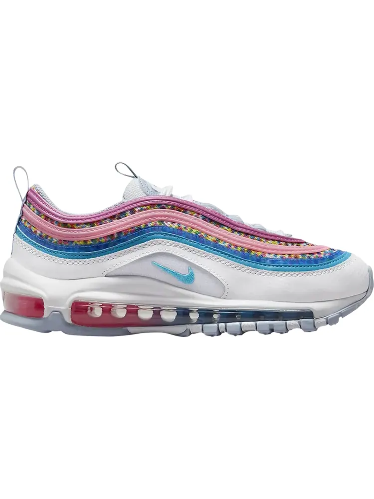 Кроссовки Air Max 97 SE GS 'Bright Colors!' — изображение 1 из 1, белый