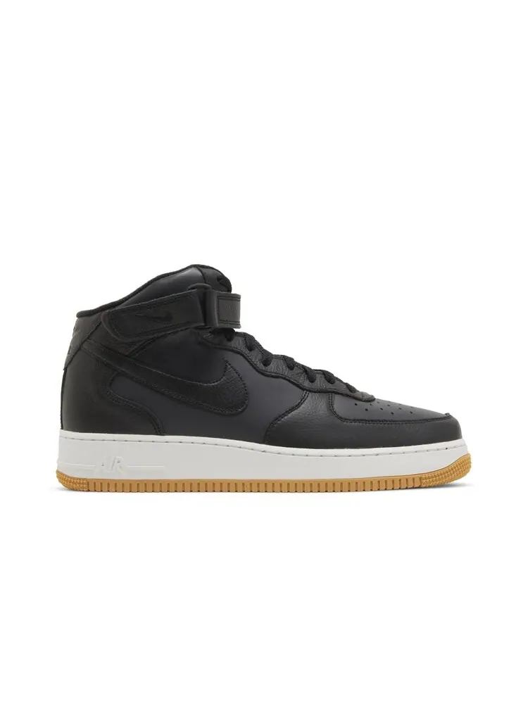 Кроссовки Nike Air Force 1 Mid — изображение 1 из 4, черный