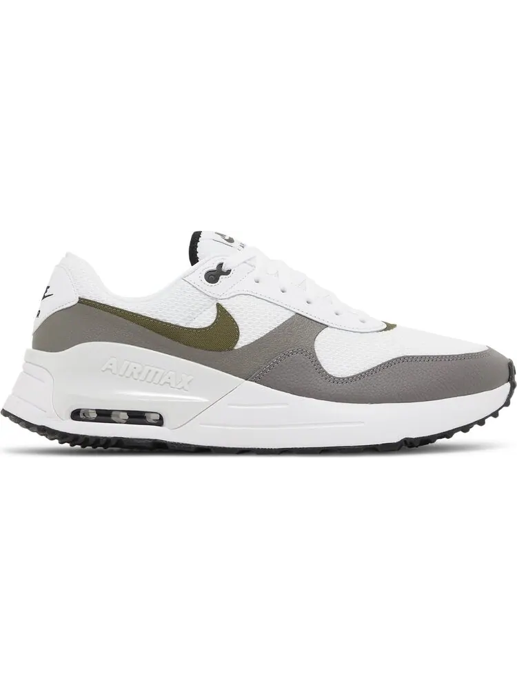 Кроссовки Air Max SYSTM 'White Medium Olive' — изображение 1 из 4, белый