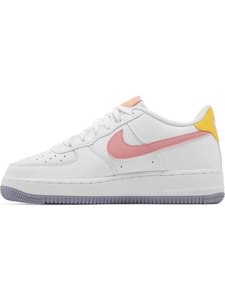 Кроссовки Air Force 1 GS 'White Coral Chalk' — изображение 3 из 4, белый