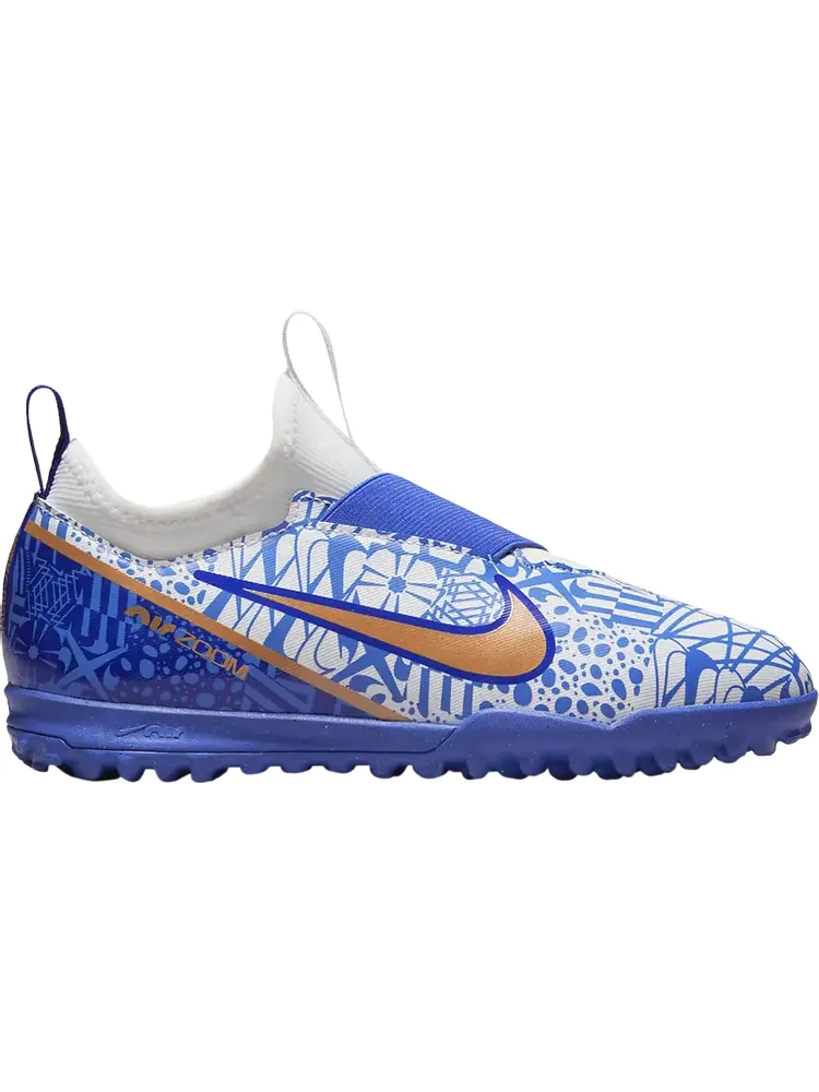 Кроссовки Nike Zoom Mercurial Vapor 15 Academy CR7 TF GS 'Azulejo' — изображение 1 из 1, синий