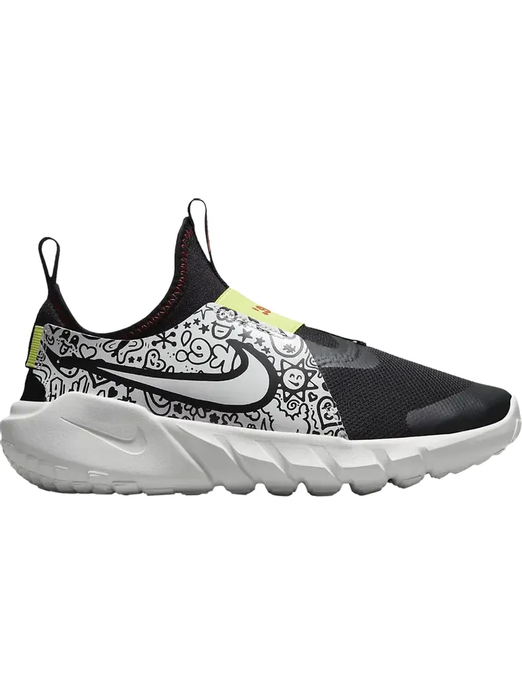 Кроссовки Nike Flex Runner 2 JP GS 'Doodles' — изображение 1 из 1, черный