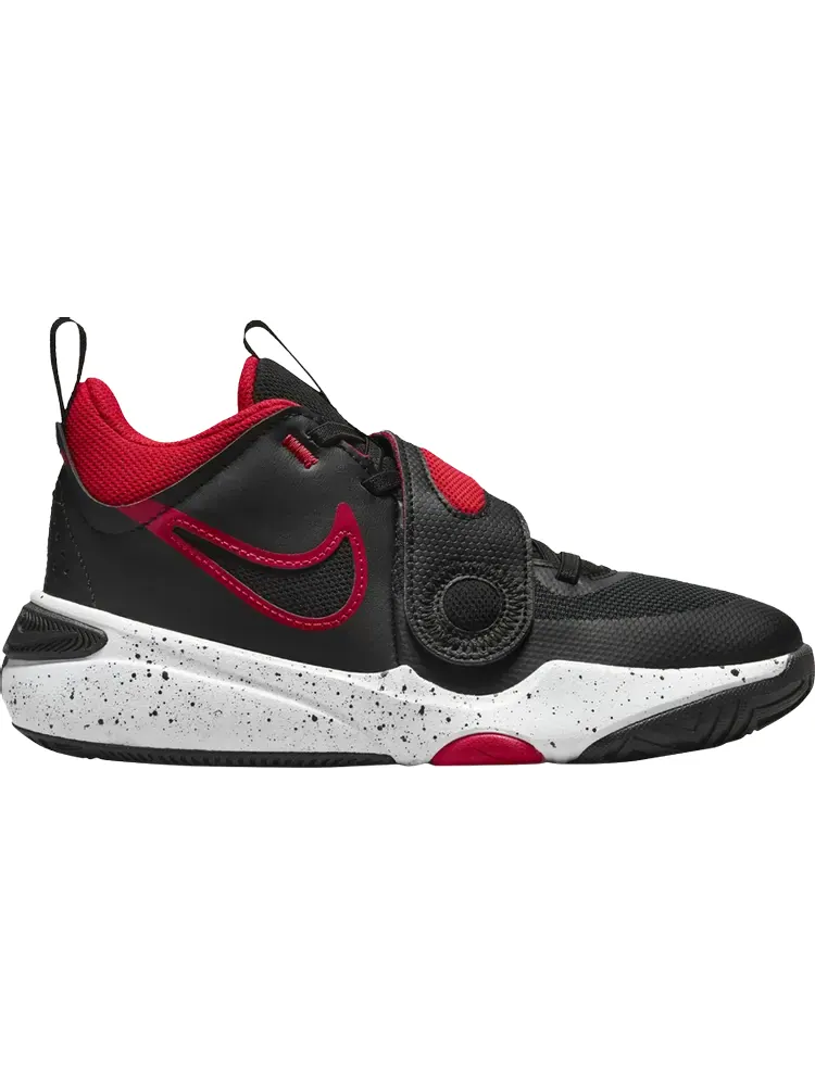 Кроссовки Team Hustle D11 GS 'Bred' — изображение 1 из 1, черный
