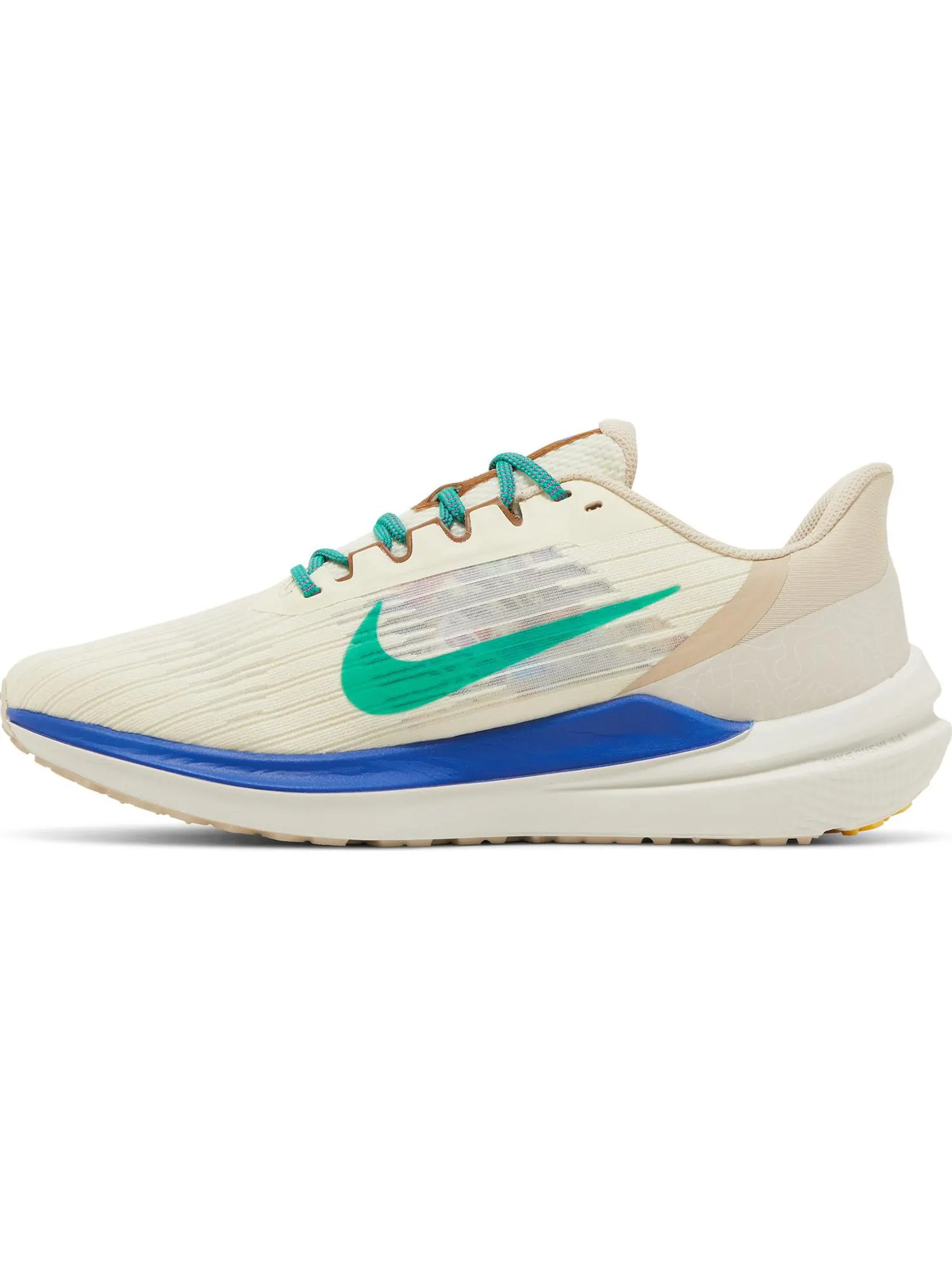 Кроссовки Nike Air Winflo 9 Premium — изображение 2 из 5, бежевый