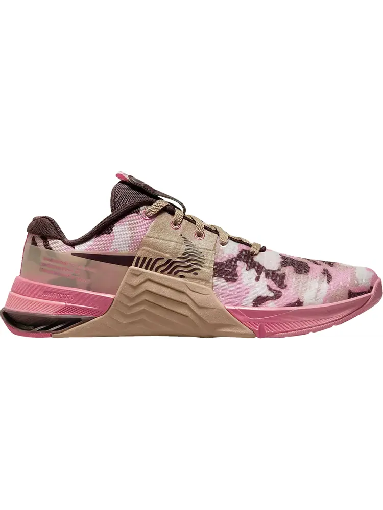 Кроссовки Wmns Metcon 8 AMP 'Coral Chalk Camo' — изображение 1 из 1, розовый