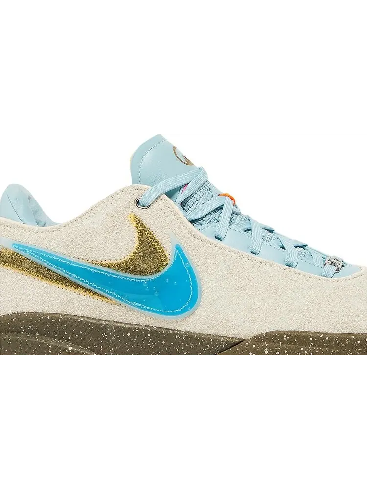 Кроссовки UNKNWN x LeBron 20 'Message in a Bottle' — изображение 2 из 4, бежевый