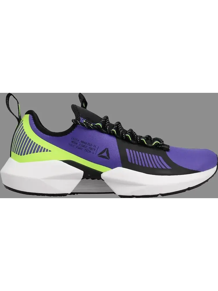 Кроссовки sole fury ts 'neon lime'' Reebok — изображение 1 из 1, фиолетовый