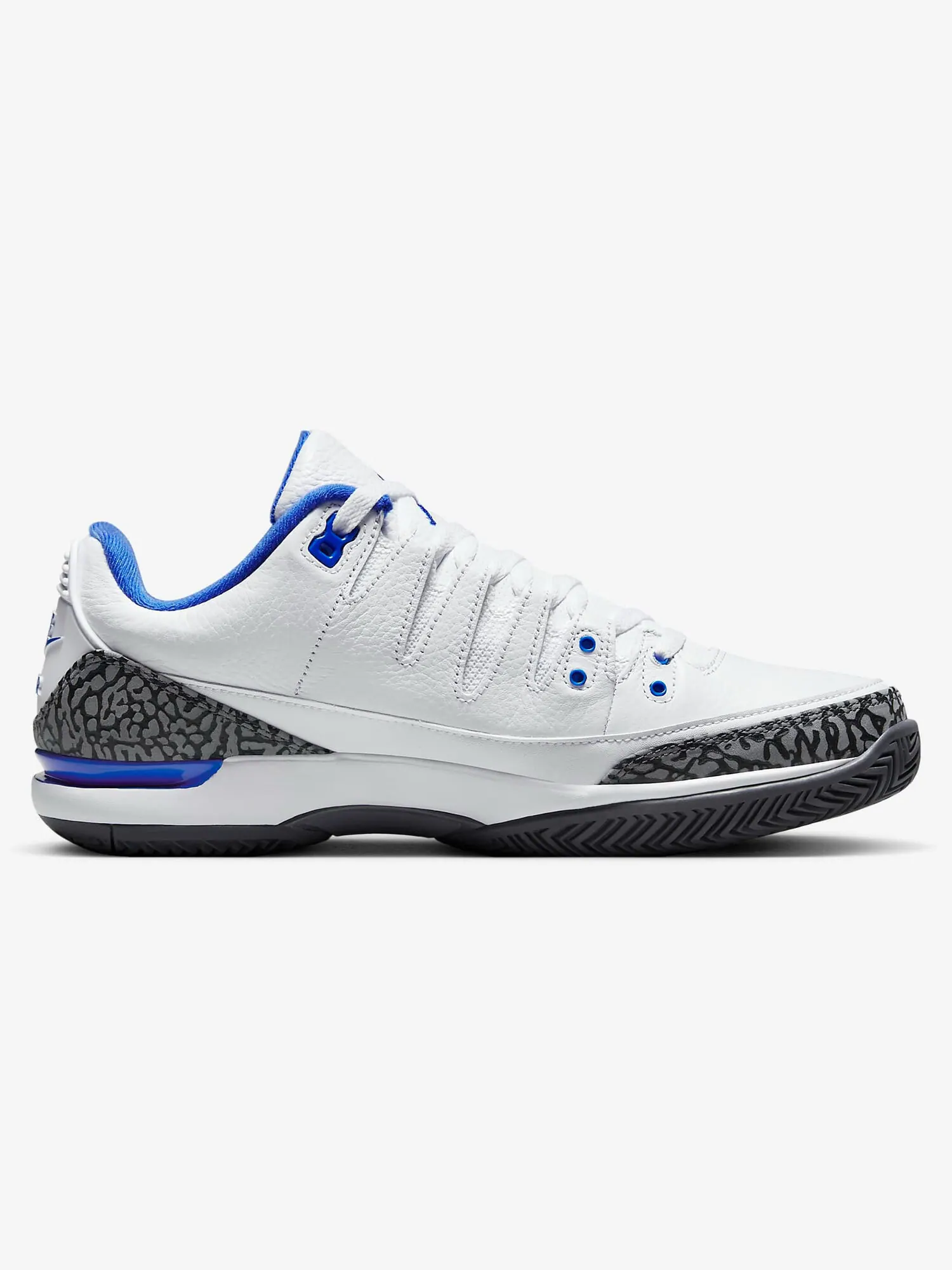 Кроссовки Nike Court Air Zoom Vapor AJ3 Hard Court Tennis — изображение 1 из 7, белый/мультиколор