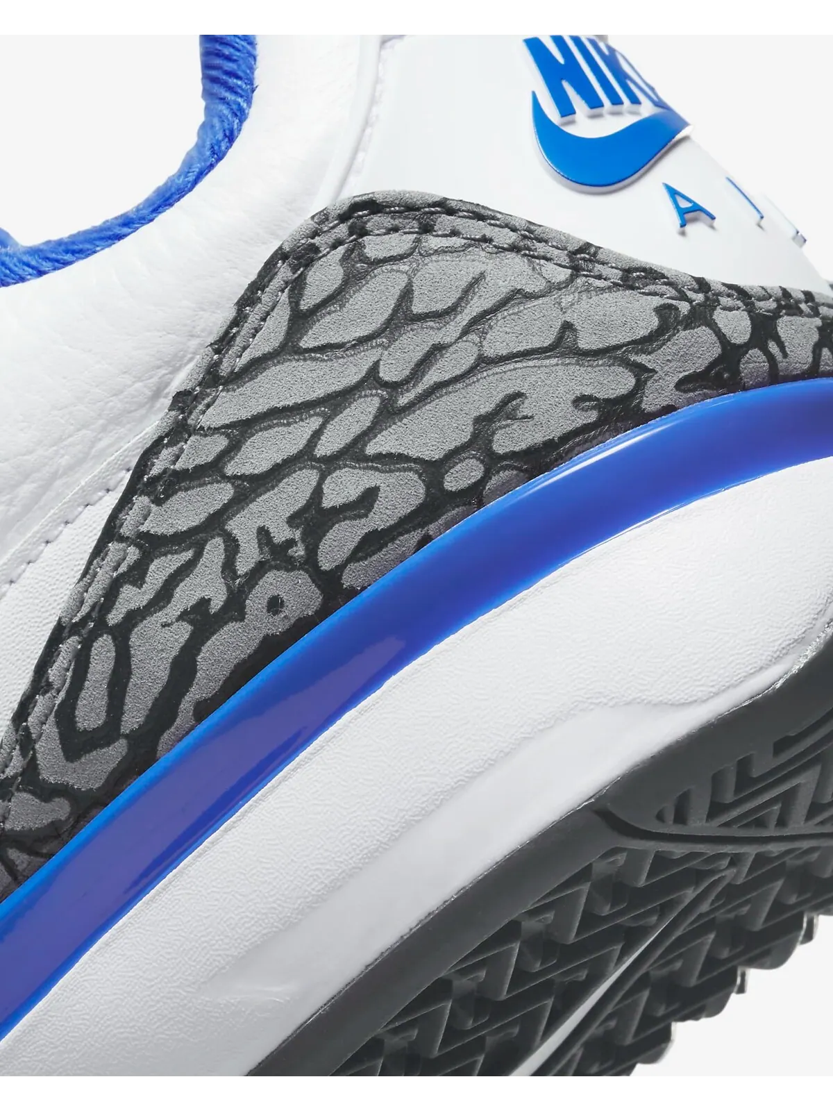 Кроссовки Nike Court Air Zoom Vapor AJ3 Hard Court Tennis — изображение 7 из 7, белый/мультиколор