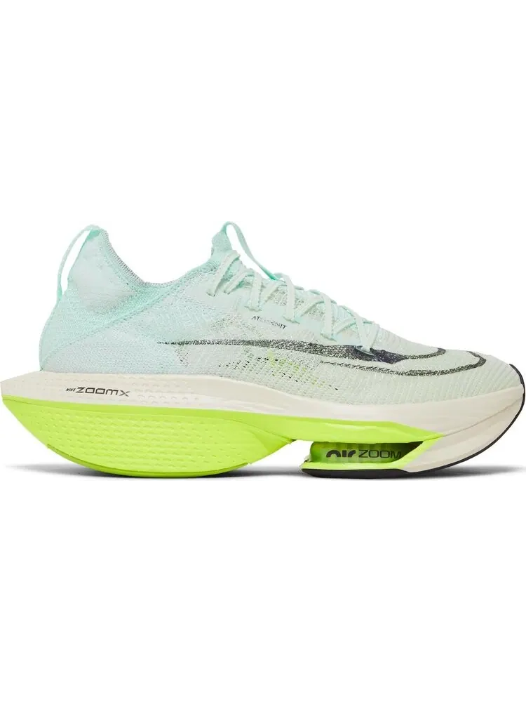 Кроссовки Nike Air Zoom Alphafly NEXT% 2 'Mint Foam Volt' — изображение 1 из 8, зеленый