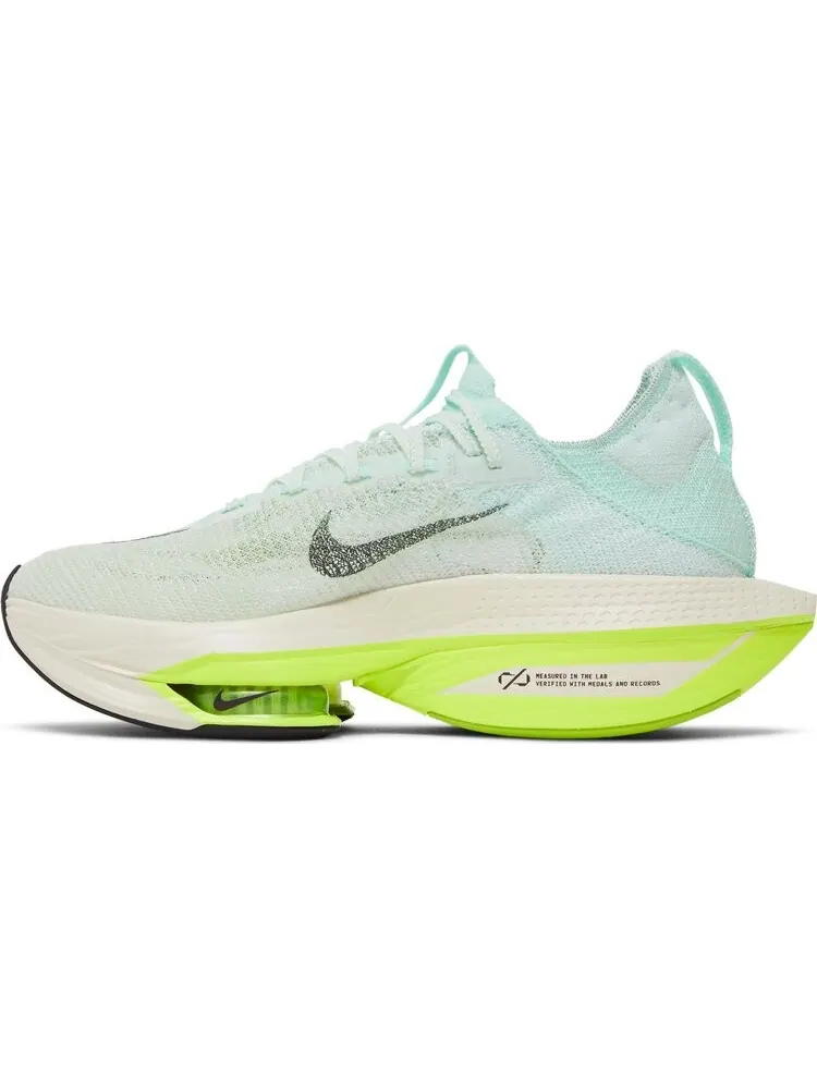 Кроссовки Nike Air Zoom Alphafly NEXT% 2 'Mint Foam Volt' — изображение 3 из 8, зеленый