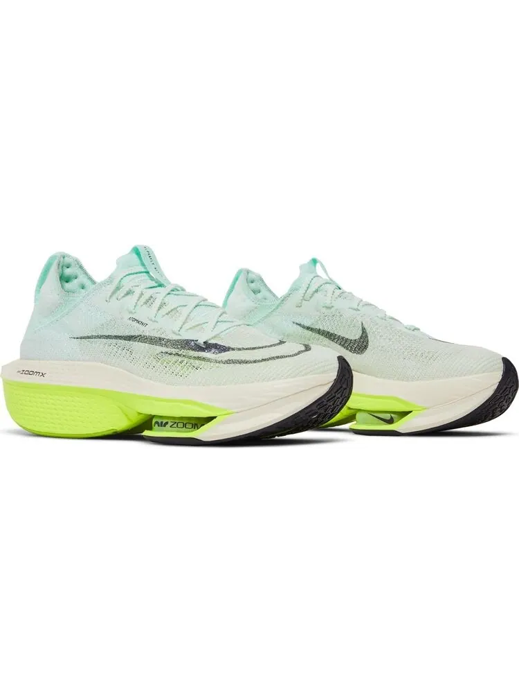 Кроссовки Nike Air Zoom Alphafly NEXT% 2 'Mint Foam Volt' — изображение 8 из 8, зеленый