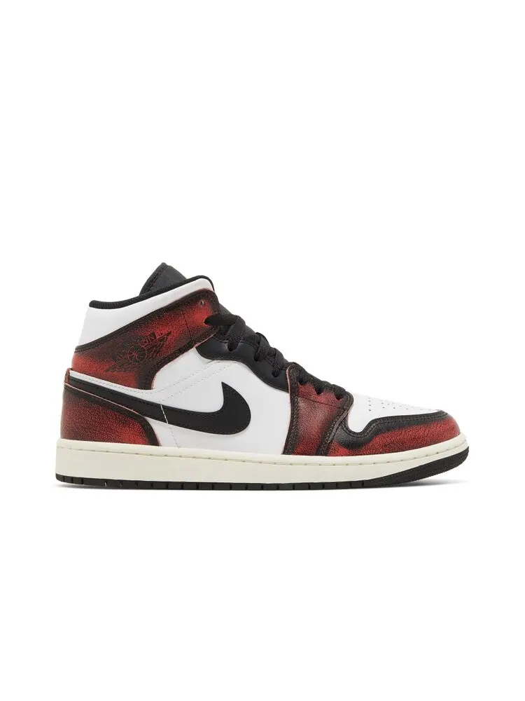 Кроссовки Air Jordan 1 Mid SE 'White' — изображение 1 из 4, белый