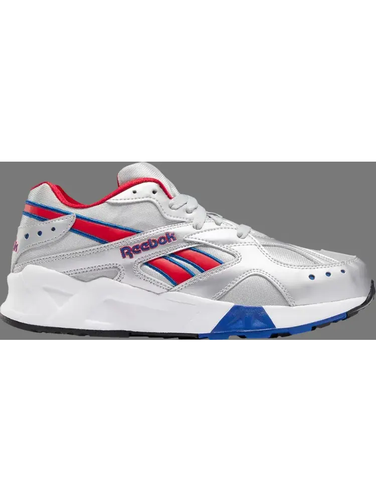 Кроссовки aztrek 'metallic silver red' Reebok — изображение 1 из 1, серебряный