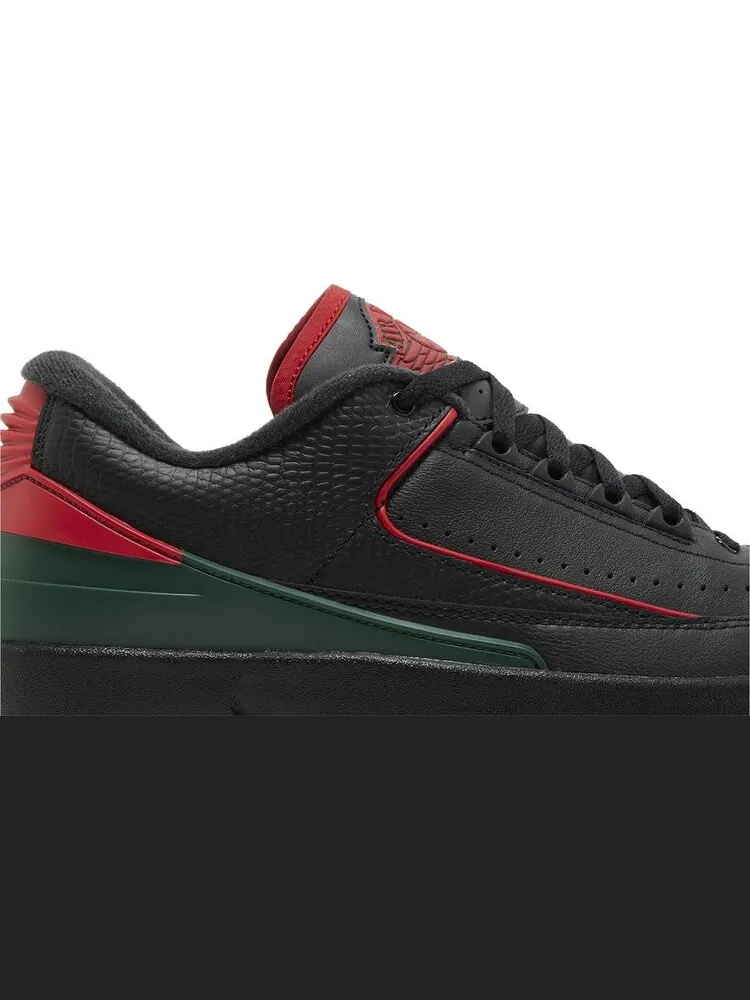 Кроссовки Air Jordan 2 Retro Low 'Christmas' — изображение 2 из 4, черный