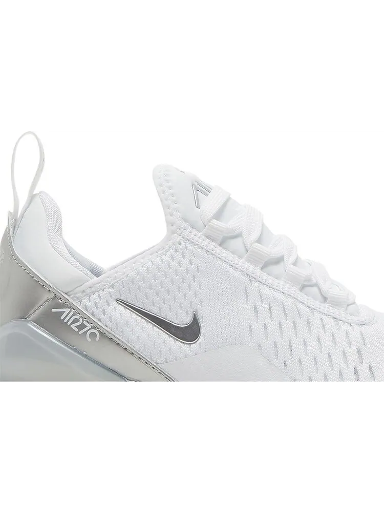 Кроссовки Nike Wmns Air Max 270 'White Pure Platinum' — изображение 2 из 8, белый