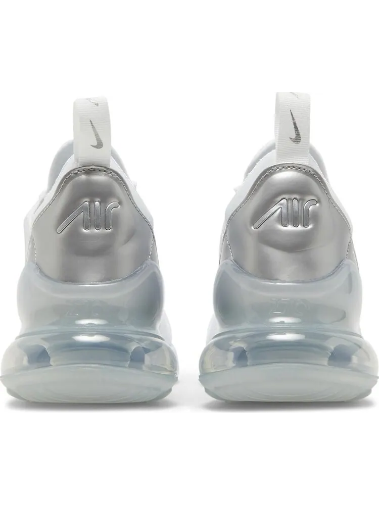 Кроссовки Nike Wmns Air Max 270 'White Pure Platinum' — изображение 6 из 8, белый
