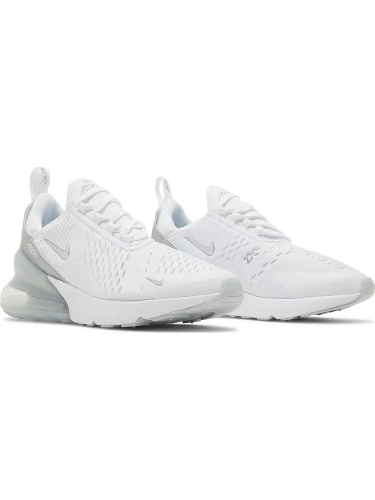 Кроссовки Nike Wmns Air Max 270 'White Pure Platinum' — изображение 8 из 8, белый