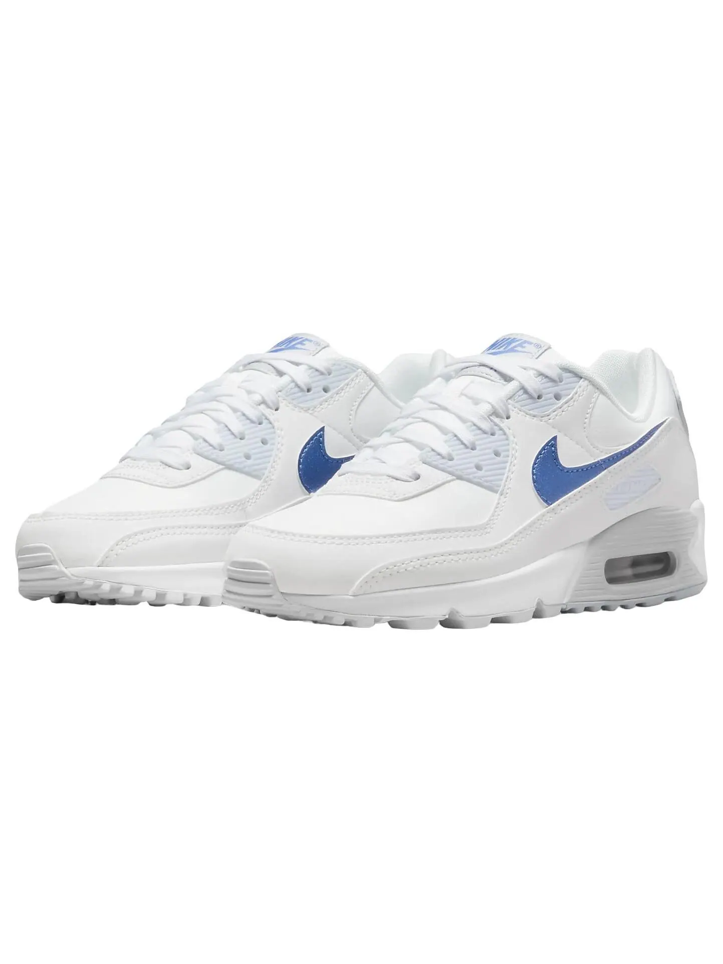 Кроссовки Nike Air Max 90 — изображение 2 из 8, белый/синий