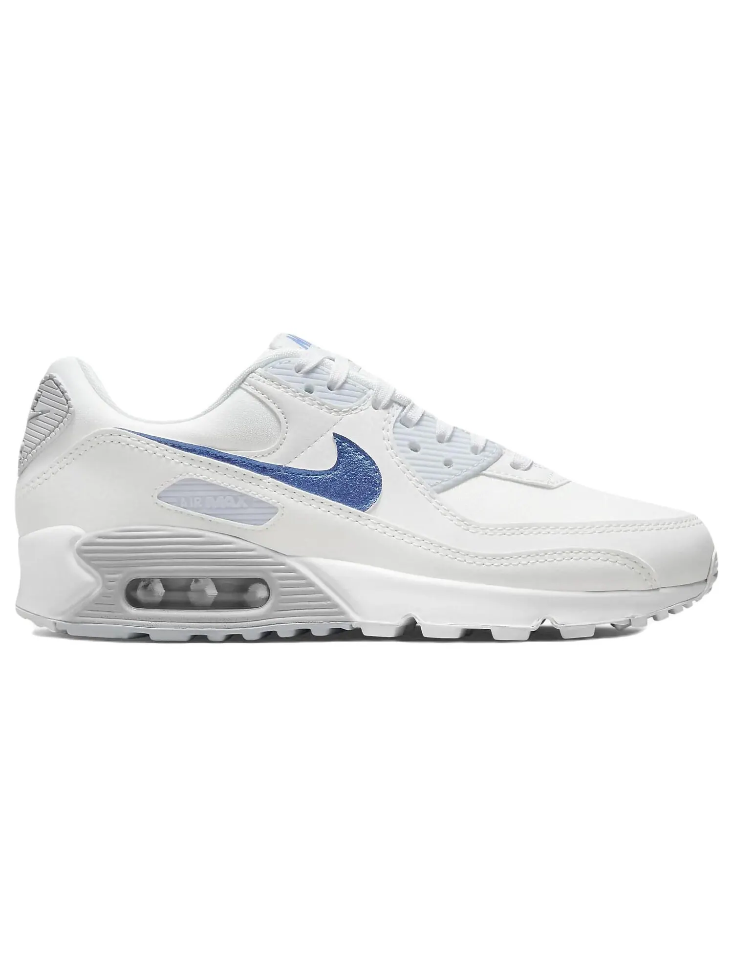Кроссовки Nike Air Max 90 — изображение 3 из 8, белый/синий