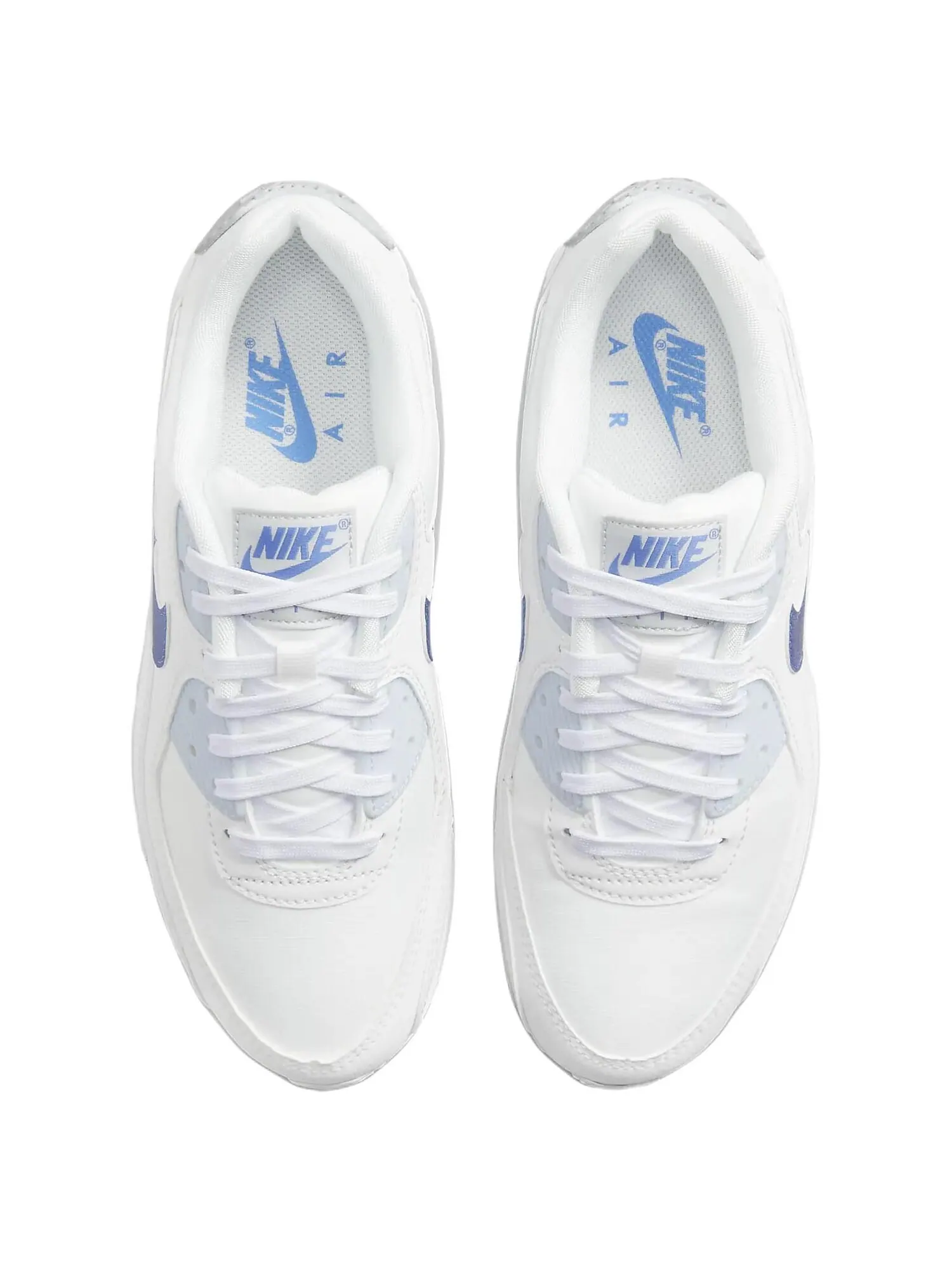 Кроссовки Nike Air Max 90 — изображение 4 из 8, белый/синий
