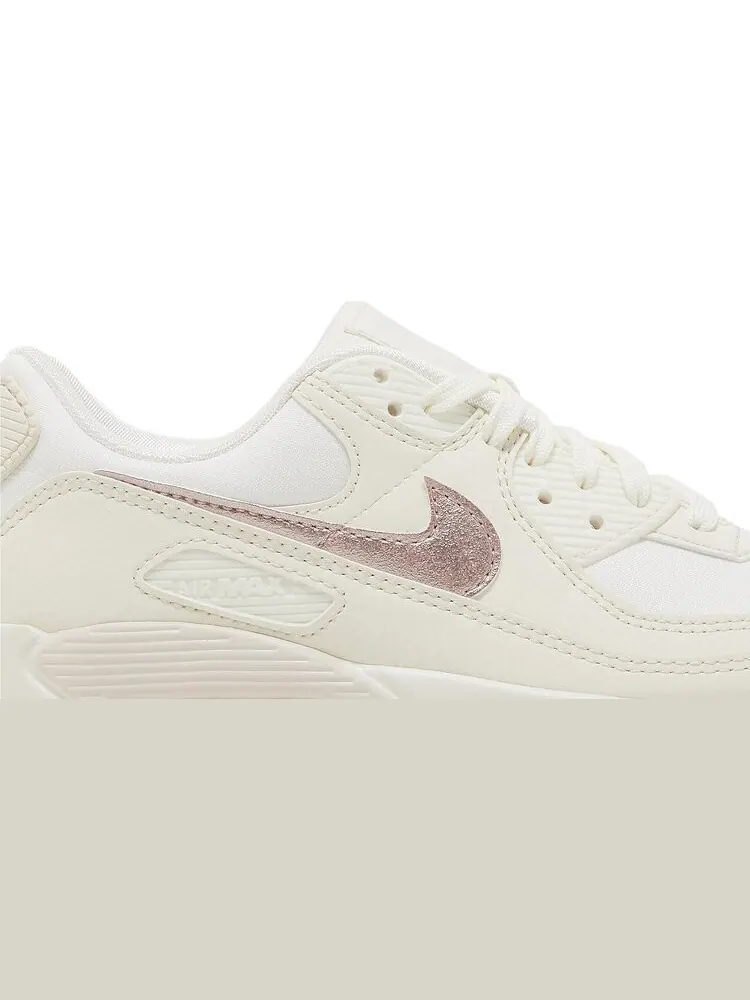 Кроссовки Wmns Air Max 90 'Sail Pink Oxford' — изображение 2 из 4, бежевый