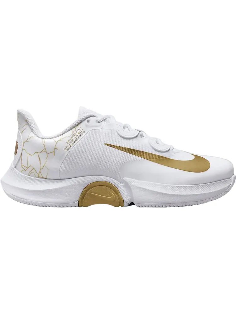 Кроссовки Nike Naomi Osaka x Wmns NikeCourt Air Zoom GP Turbo 'White Metallic Gold' — изображение 1 из 1, белый