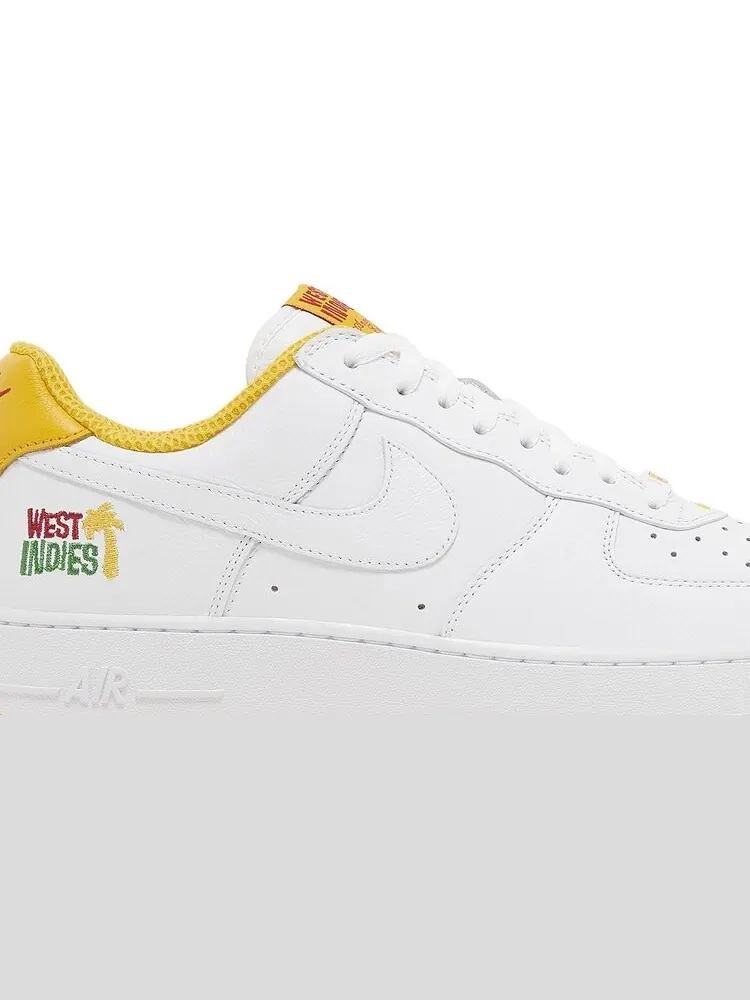 Кроссовки Air Force 1 Low 'West Indies - University Gold' — изображение 2 из 4, белый