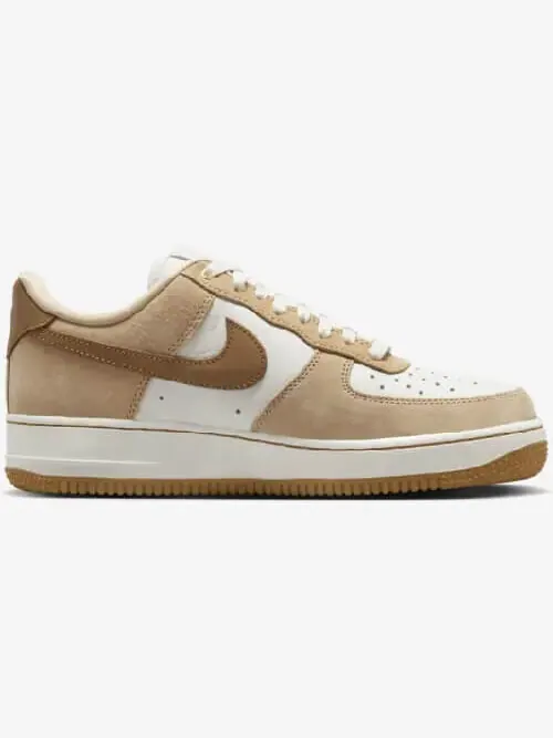 Кроссовки Nike Air Force 1 Low Retro QS — изображение 5 из 8, коричневый/белый