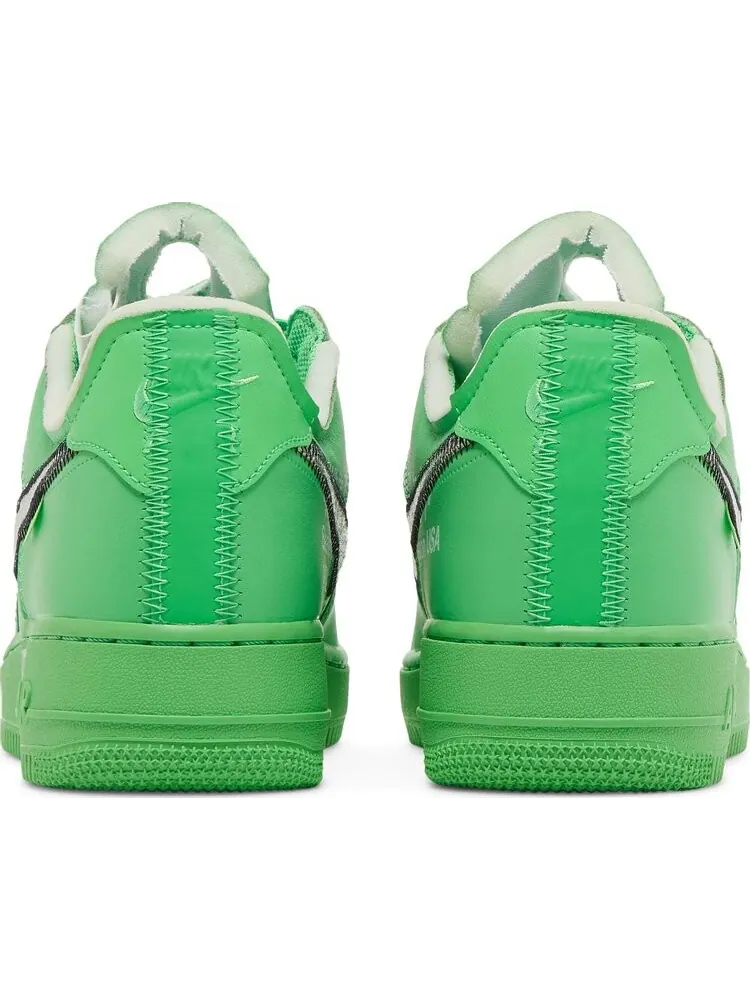 Кроссовки Nike Off-White x Air Force 1 Low 'Brooklyn' — изображение 6 из 10, зеленый