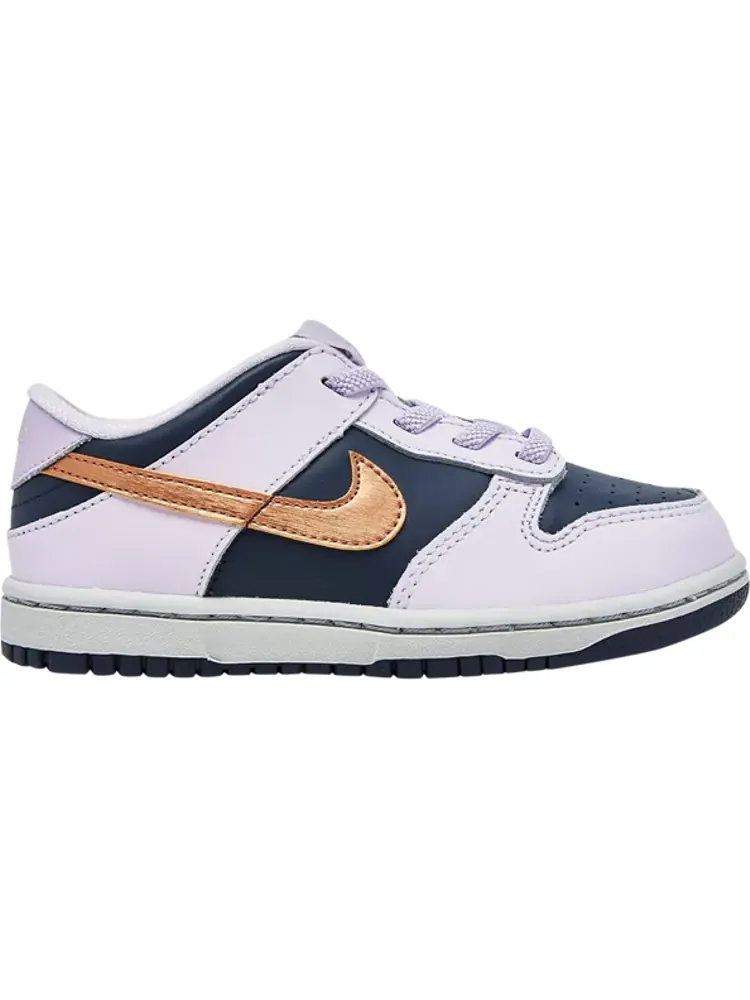 Кроссовки Nike Dunk Low SE TD 'Copper Swoosh' — изображение 1 из 1, фиолетовый