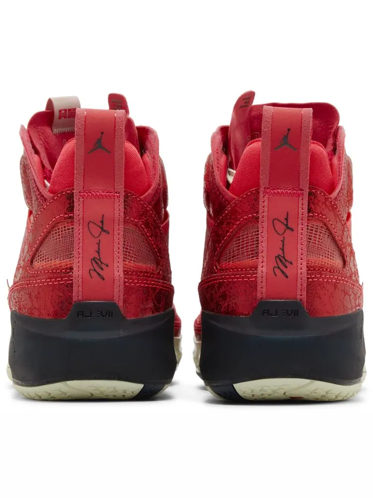 Кроссовки Air Jordan Rui Hachimura x Air Jordan 37 'Siren Red' — изображение 6 из 8, красный