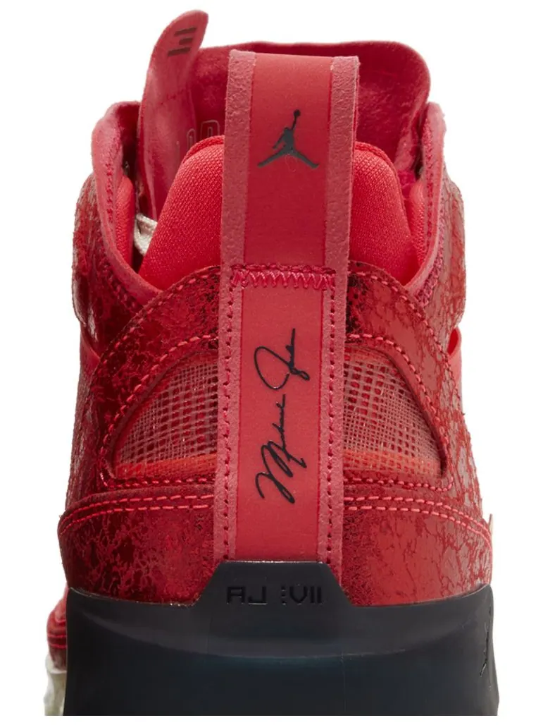 Кроссовки Air Jordan Rui Hachimura x Air Jordan 37 'Siren Red' — изображение 7 из 8, красный