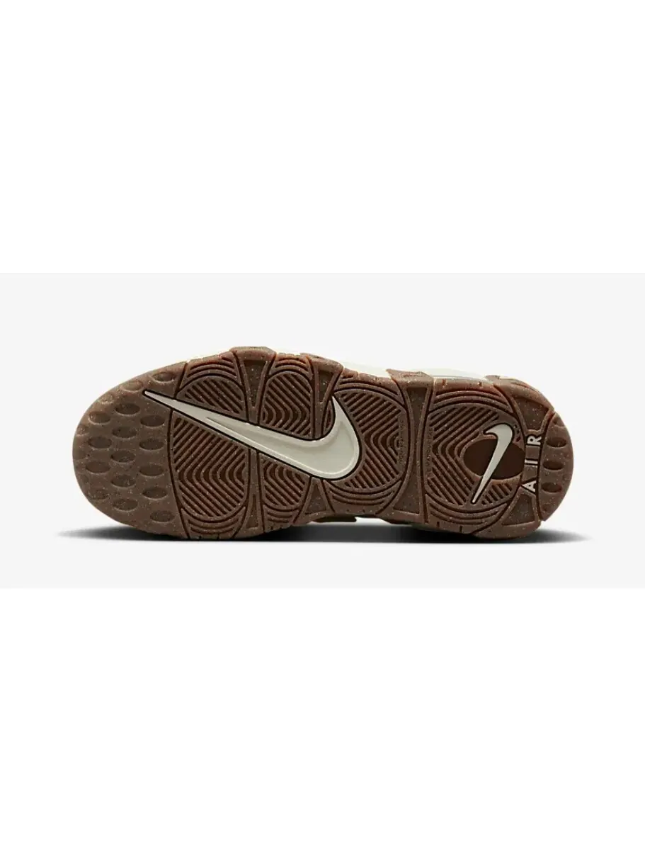 Кроссовки Nike Air More Uptempo GS 'Coconut Milk Team Gold' — изображение 2 из 6, бежевый