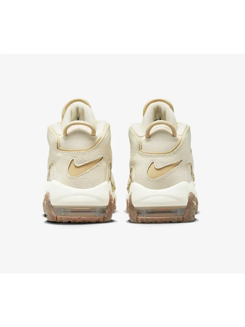 Кроссовки Nike Air More Uptempo GS 'Coconut Milk Team Gold' — изображение 6 из 6, бежевый