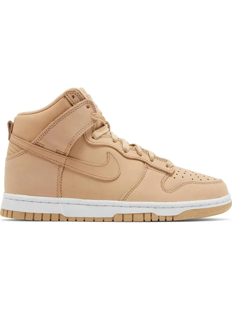 Кроссовки Nike Wmns Dunk High Premium 'Vachetta Tan' — изображение 1 из 8, загар
