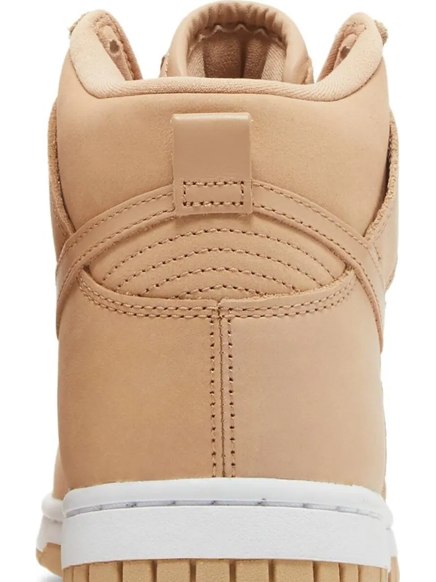 Кроссовки Nike Wmns Dunk High Premium 'Vachetta Tan' — изображение 7 из 8, загар