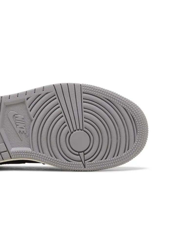 Кроссовки Air Jordan Air Jordan 1 Low SE Craft GS 'Inside Out - Obsidian' — изображение 6 из 9, синий