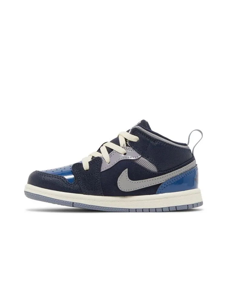 Кроссовки Air Jordan 1 Mid SE Craft TD — изображение 3 из 4, синий