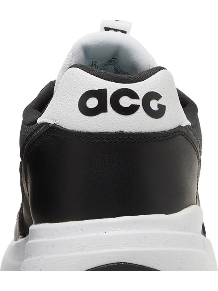 Кроссовки Nike ACG Lowcate 'Black White' — изображение 7 из 8, черный