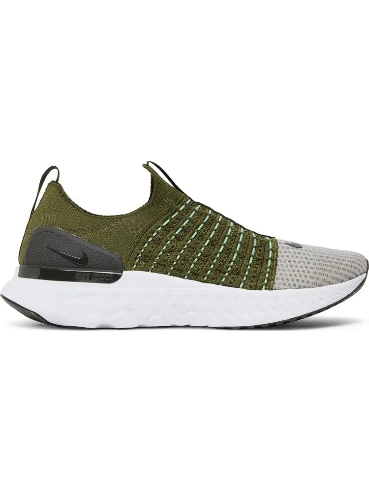 Кроссовки Nike React Phantom Run Flyknit 2 'Rough Green Sequoia' — изображение 1 из 8, зеленый