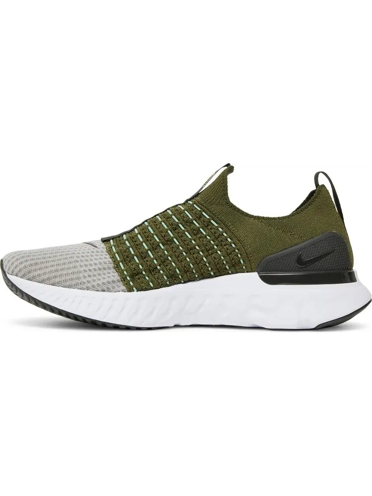 Кроссовки Nike React Phantom Run Flyknit 2 'Rough Green Sequoia' — изображение 3 из 8, зеленый