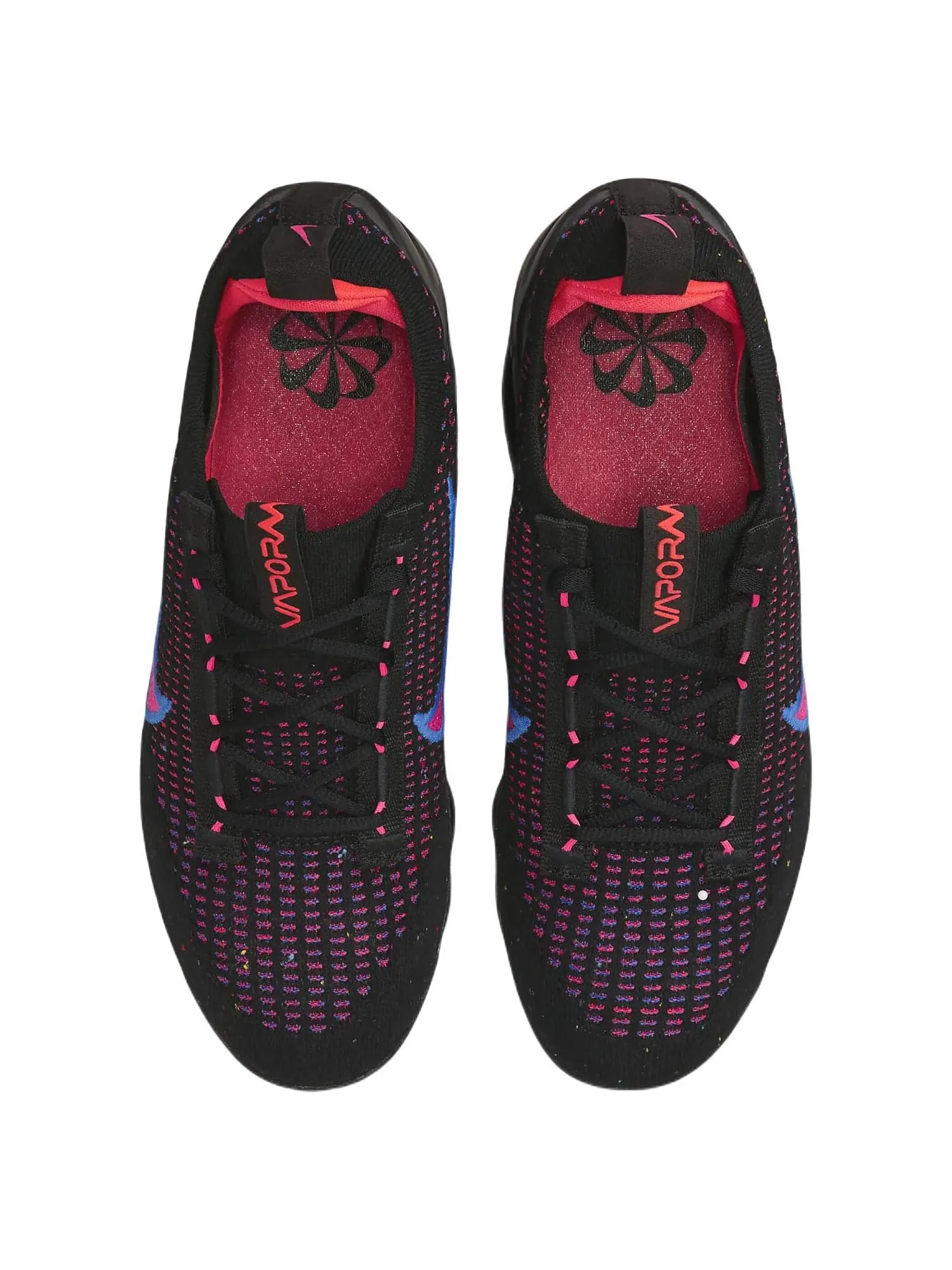 Кроссовки Nike Air VaporMax 2021 Flyknit — изображение 3 из 7, черный/розовый/синий