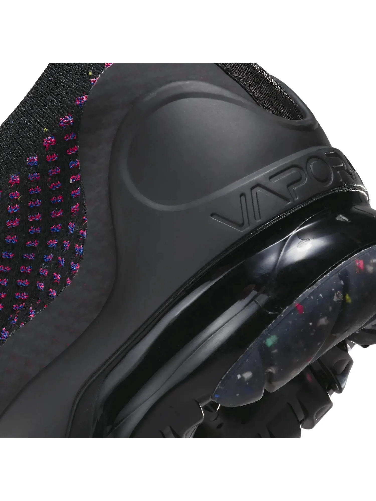 Кроссовки Nike Air VaporMax 2021 Flyknit — изображение 7 из 7, черный/розовый/синий