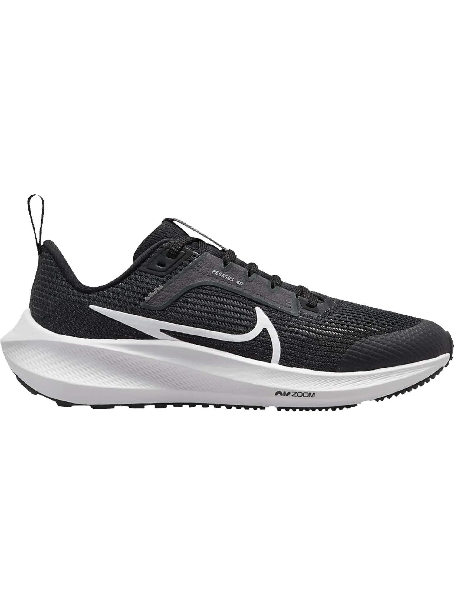 Кроссовки Nike Air Zoom Pegasus 40 GS — изображение 1 из 1, черный