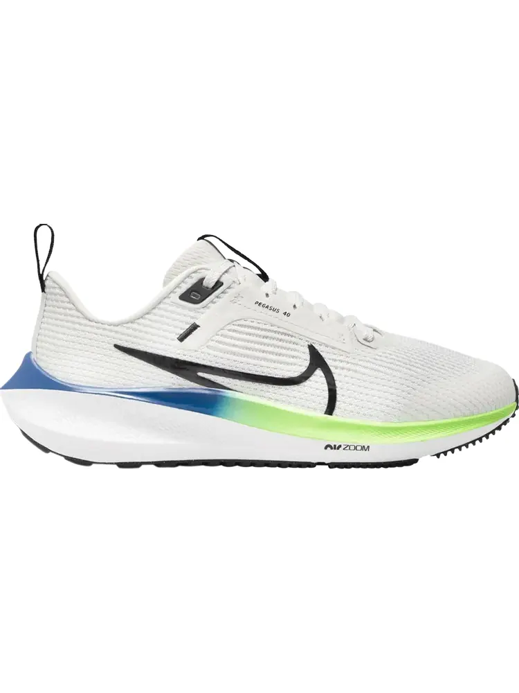 Кроссовки Air Zoom Pegasus 40 GS 'Platinum Tint Green Strike' — изображение 1 из 1, белый